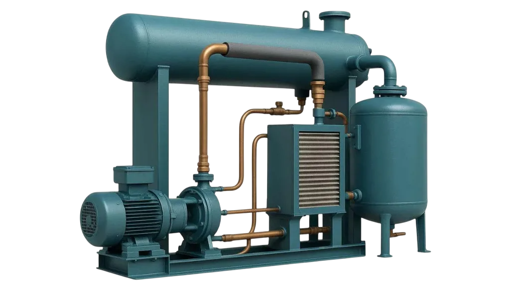 Sistem frigorific industrial cu absorbție